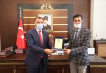 Sakarya Valisi Kaldırım’a ‘hayırlı olsun’ ziyareti