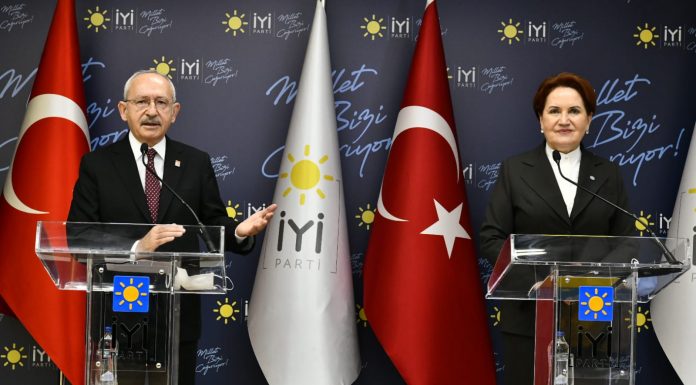 Kılıçdaroğlu’ndan Akşener’e ziyaret