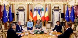 AB'nin 4 Lideri Kiev'e Gitti!