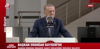 Başkan Erdoğan'dan Kayseri'de asgari ücret mesajı verdi!