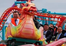 Melih Gökçek Ankapark'taki dinozora kumpas kurulduğunu iddia etti!