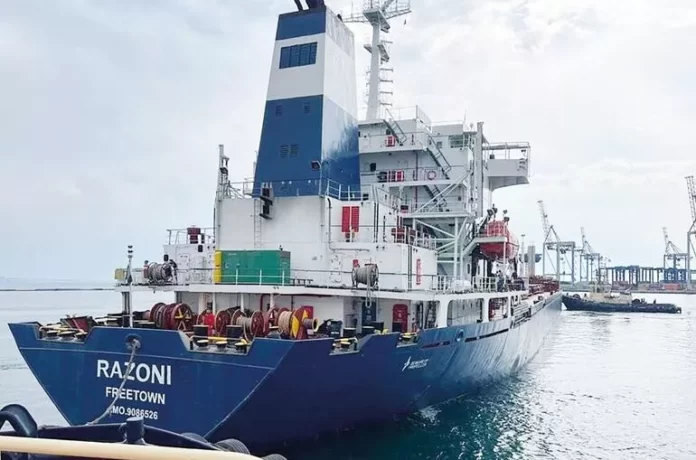 İlk tahıl gemisi Ukrayna'dan yola çıktı!