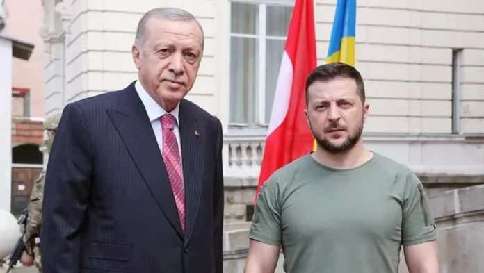 Cumhurbaşkanı Erdoğan, Ukrayna lideri Zelenski ile görüştü