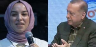 Genç kızın Erdoğan’a hitabı geceye damga vurdu
