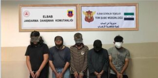 Suriye’nin kuzeyinde 6’sı yönetici 15 terörist yakalandı