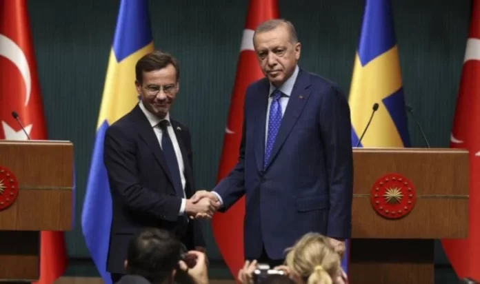 Erdoğan ile İsveç Başbakanı Ulf Kristersson'dan ortak açıklama