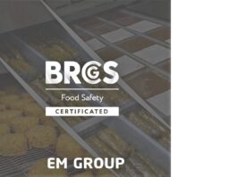 EM Group’a BRCGS sertifikası