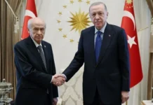 Cumhurbaşkanı Erdoğan, Bahçeli ile görüştü