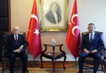 Devlet Bahçeli ve Özgür Özel görüştü