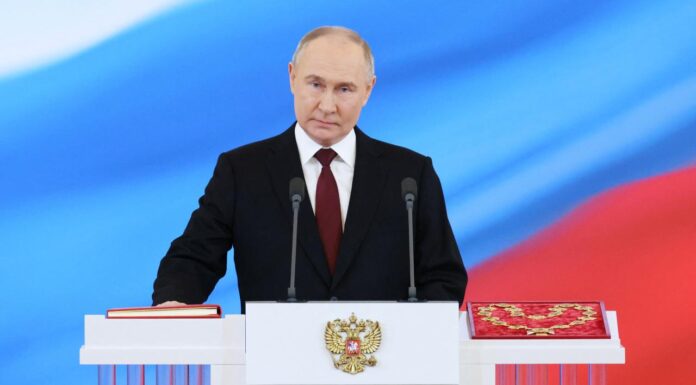 Putin beşinci kez Rusya Devlet Başkanı oldu
