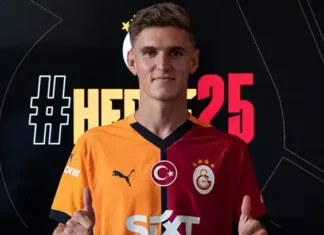 Galatasaray’ın yeni transferi Elias Jelert, çok mutlu ve heyecanlı