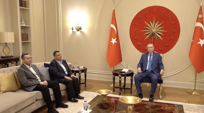 Erdoğan, suikast sonucu öldürülen Heniyye’nin oğullarını kabul etti