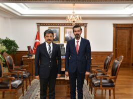 Kırşehir Valisi Sayın Murat Sefa Demiryürek’e Hayırlı Olsun Ziyareti