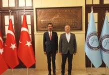 Gazi Üniversitesi Rektörü Sayın Prof. Dr. Uğur Ünal’a Hayırlı Olsun Ziyareti