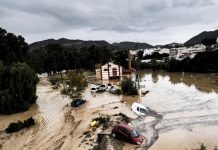 İspanya’da bu kez Malaga’yı vuran şiddetli yağışlar etkisini sürdürüyor