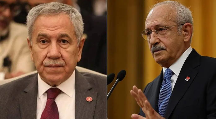 Bülent Arınç’tan Kılıçdaroğlu’na tepki: ‘Bana özür borcu var’