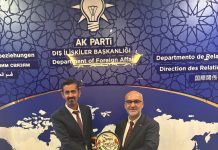 By Protokol Dergisi’nden AK Parti Dış İlişkiler Başkan Yardımcısı Osman Timurtaş’a Hayırlı Olsun Ziyareti