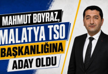 BOYKA Grup Yönetim Kurulu Başkanı Mahmut Boyraz, Malatya Ticaret ve Sanayi Odası Başkanlığına Adaylığını Açıkladı Görsel: Malatya Yeni Ses