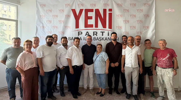 CHP Bafra ilçe örgütü YENİ Parti’ye katıldı
