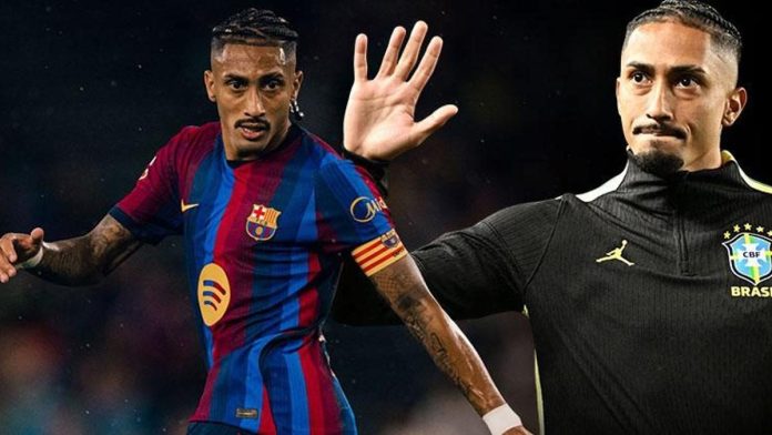Barcelona'nın süper starı Raphinha sakatlandı! Barcelona'nın süper starı Raphinha sakatlandı!