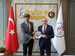 BY Medya Grup’tan Öz Sağlık-İş Genel Başkanı Devlet Sert’e Ziyaret