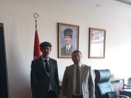 By Protokol Dergisi’nden Ayvalık Kaymakamı Ömer Çimşit’e Ziyaret
