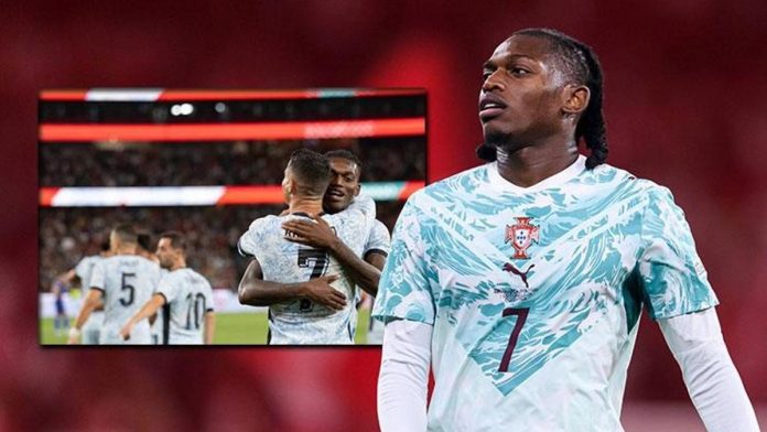 Ronaldo'nun 7 numarasını alan Leao konuştu! Ronaldo'nun 7 numarasını alan Leao konuştu!