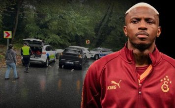 Victor Osimhen’i korkutan kaza! Victor Osimhen'i korkutan kaza!