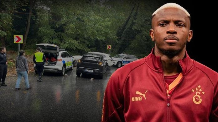Victor Osimhen'i korkutan kaza! Victor Osimhen'i korkutan kaza!